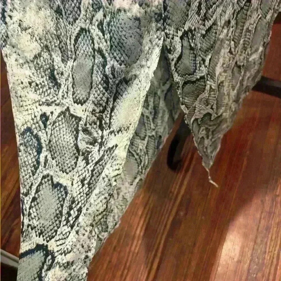 Adore Me Snake Print Sleeveless v neck Slip Dress Size Small - Picture 6 of 6